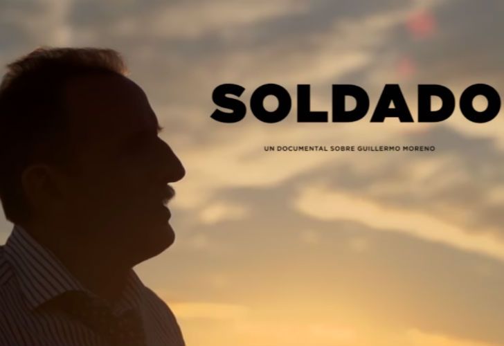 Guillermo Moreno presenta su documental, “Soldado”