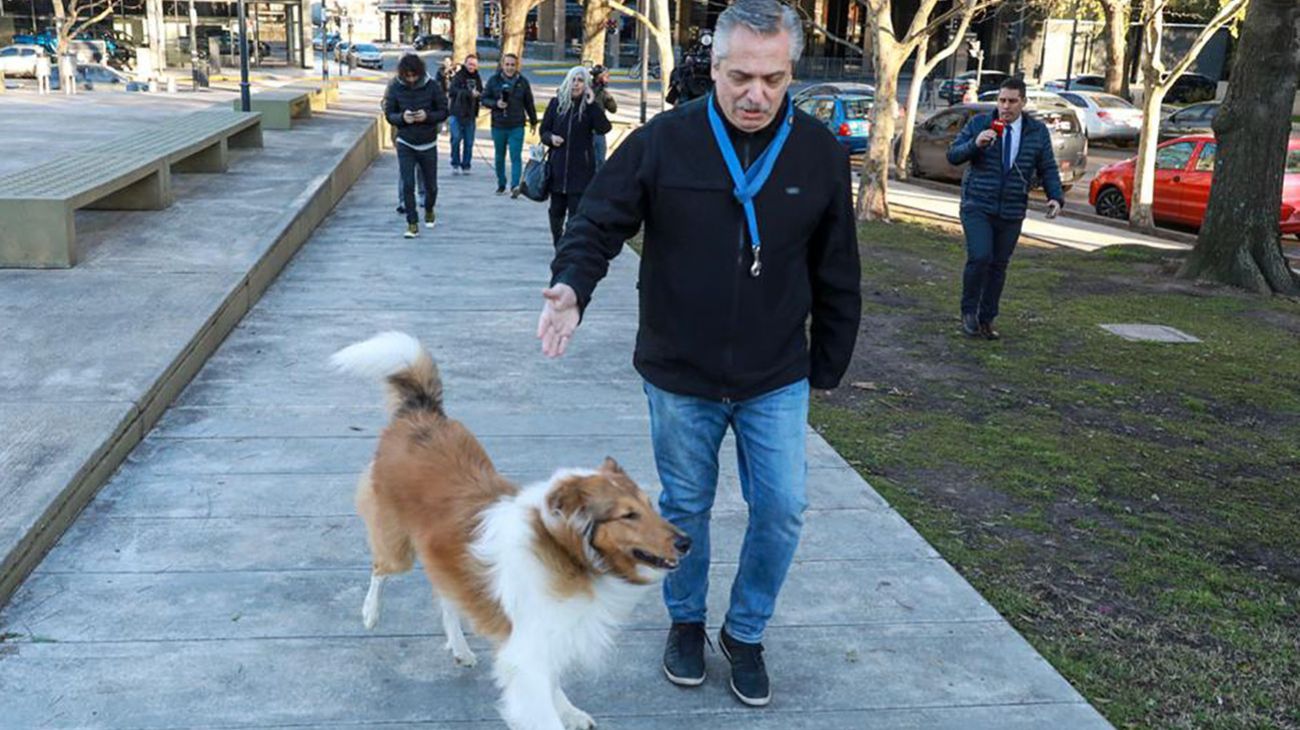 Alberto Fernández: "Yo no hablo con mi perro"