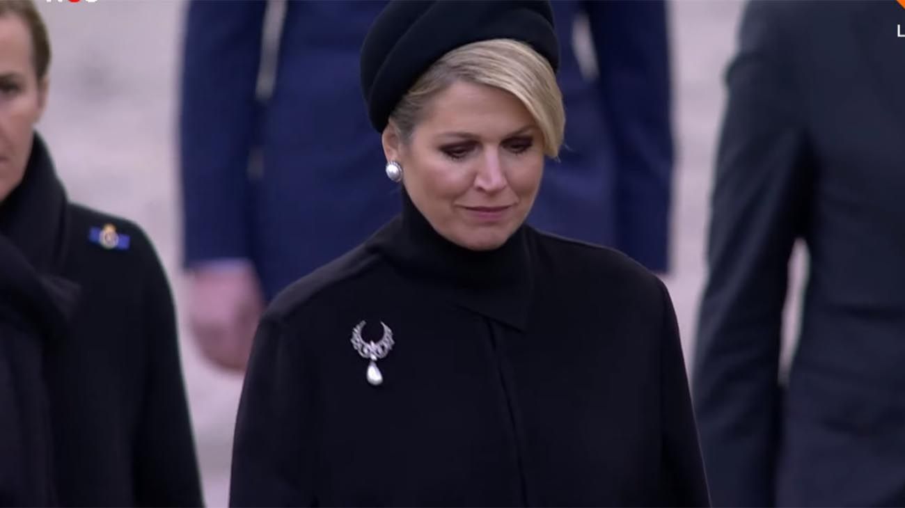 El Covid-19 llena de tristeza otra vez a la reina Máxima de Holanda