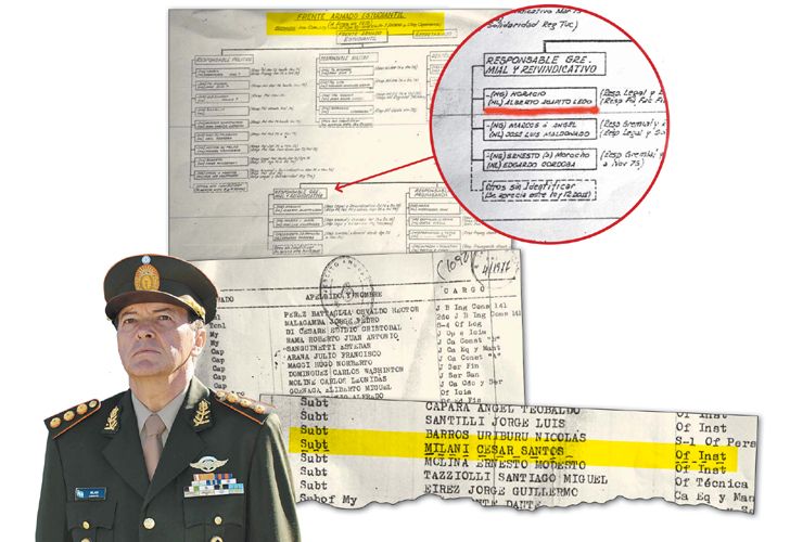 Caso Milani: documentos prueban que el Ejército seguía al soldado Ledo