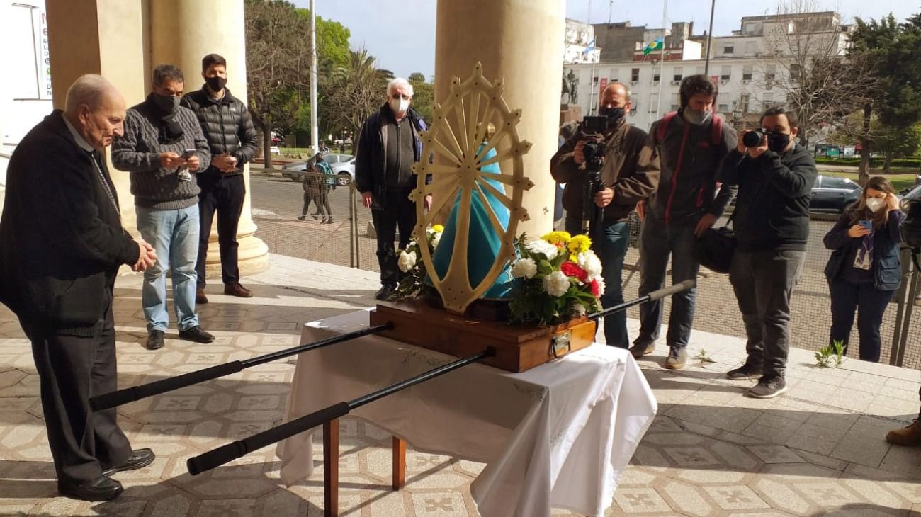 La tradicional peregrinación a Luján se realiza de manera virtual