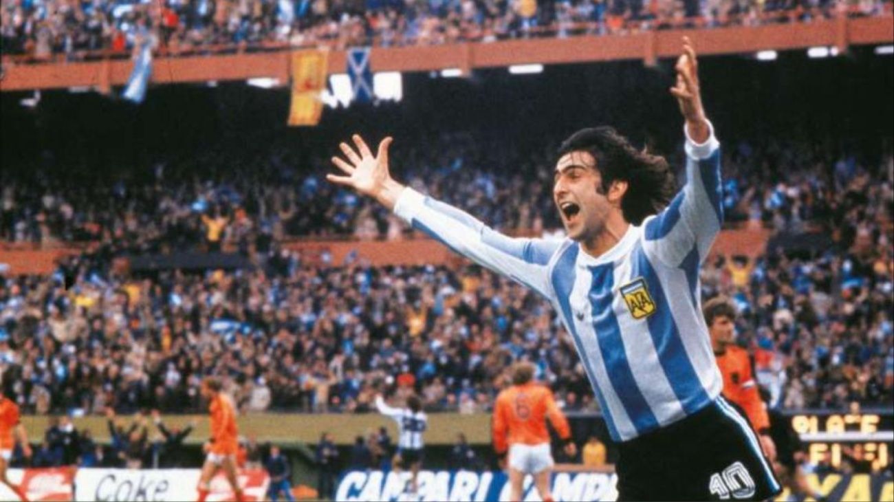 El legado de Mario Kempes y la coronación de la Selección Argentina en el Mundial 1978