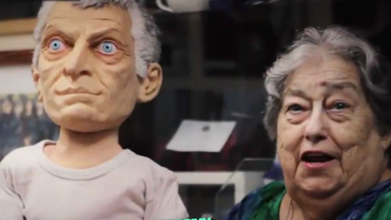 Hebe de Bonafini se burló de Macri con una marioneta llamada "MirkoRupto"