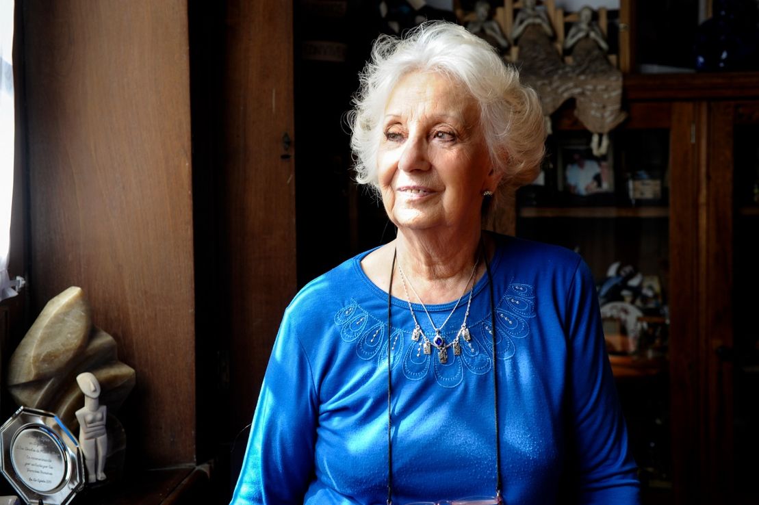 Estela de Carlotto: "Todo es una amenaza permanente"