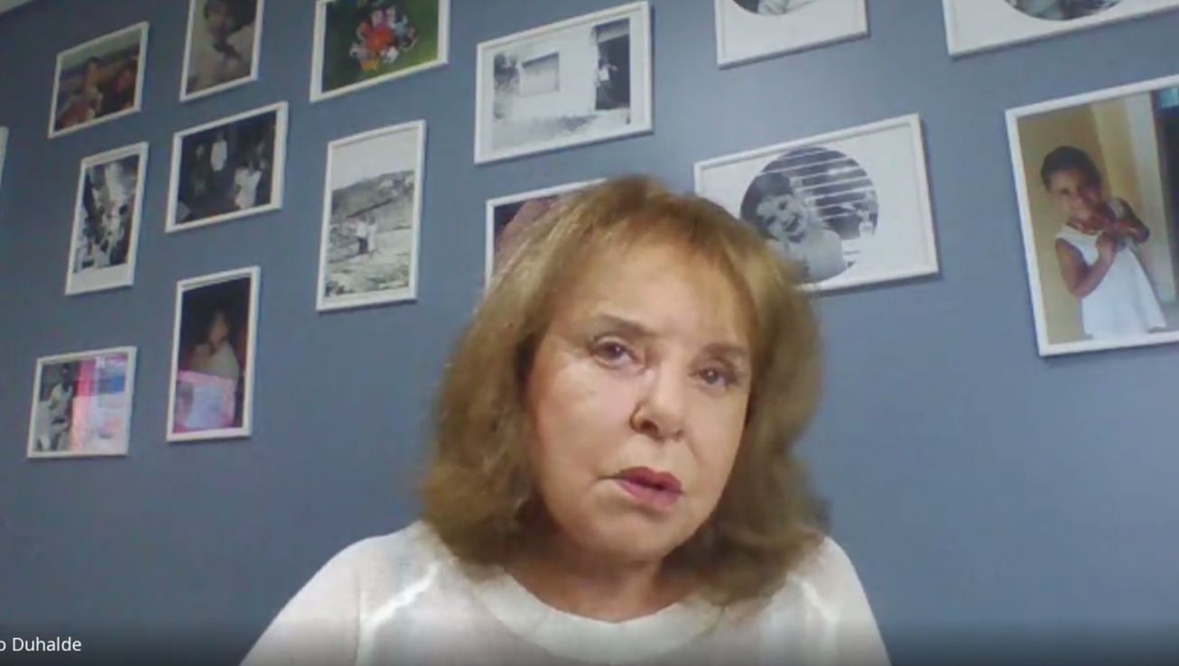 Chiche Duhalde: "¿Cómo me voy a arrepentir de haberme dado la vacuna?"