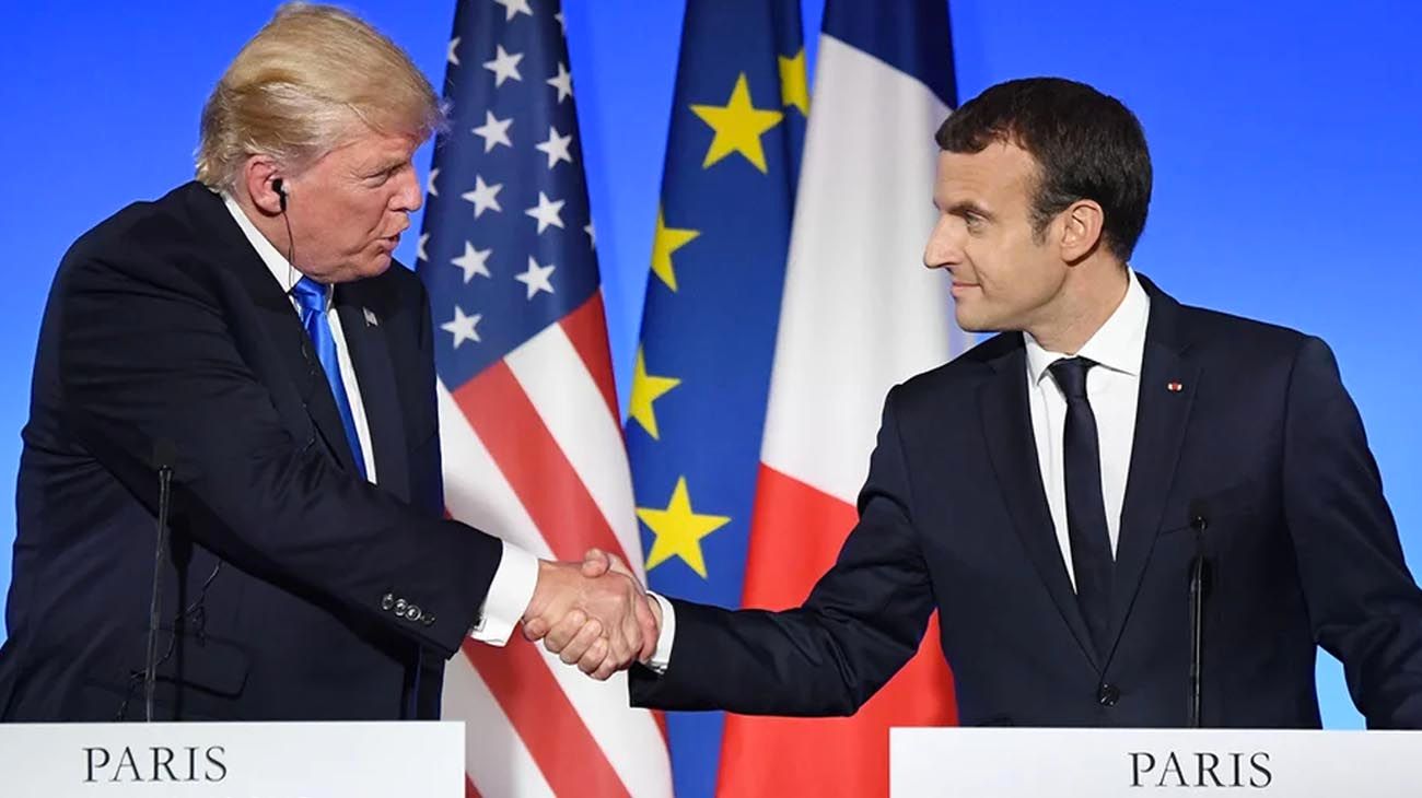 Los archivos de Trump: aseguran que guardaba "inteligencia" sobre la vida amorosa de Emmanuel Macron