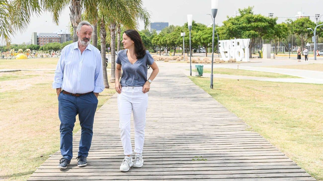 Vicente López: Soledad Martínez recibió a Joaquín de la Torre