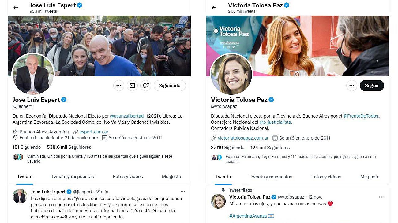 Cómo se comportaron en redes los candidatos