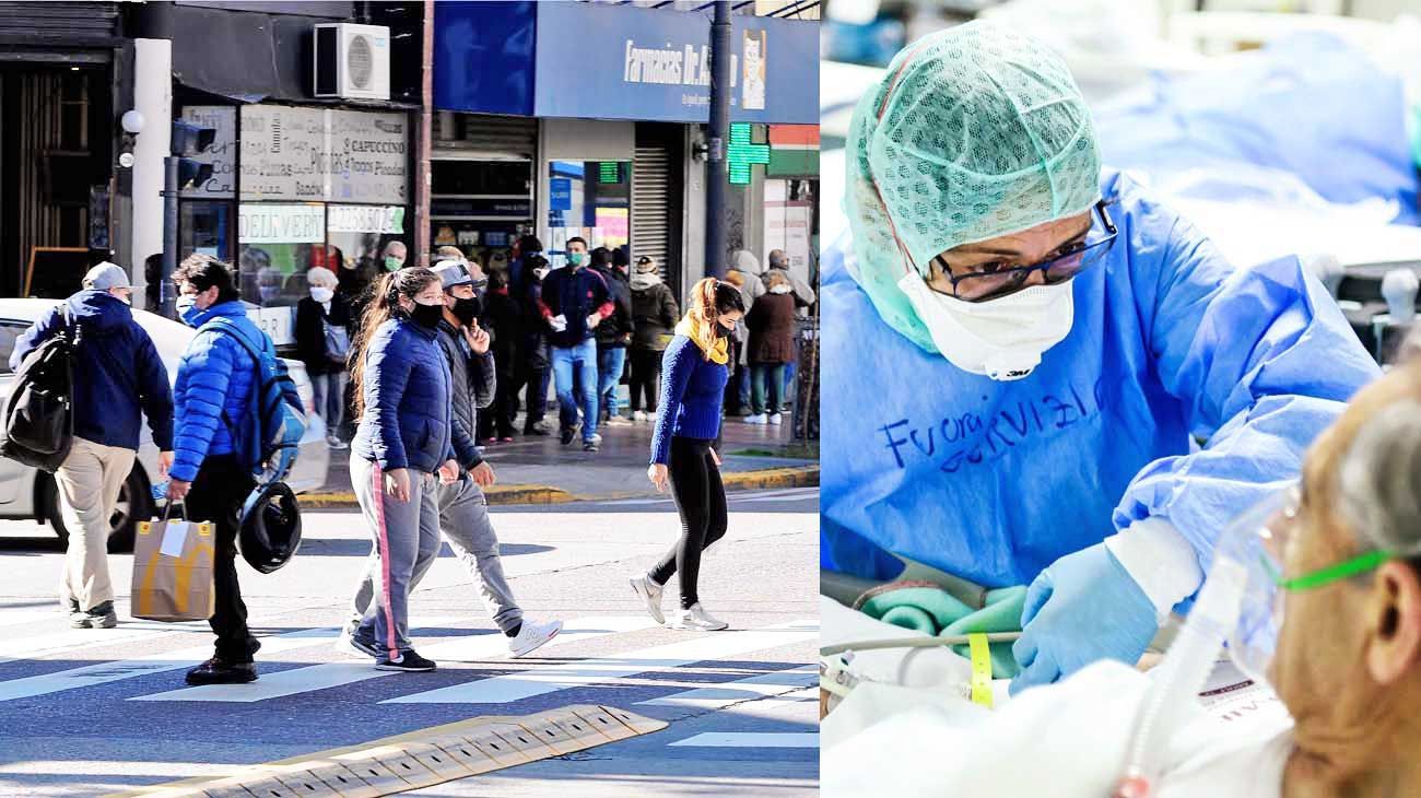 Rumbo al millón de casos, en pleno estrés sanitario