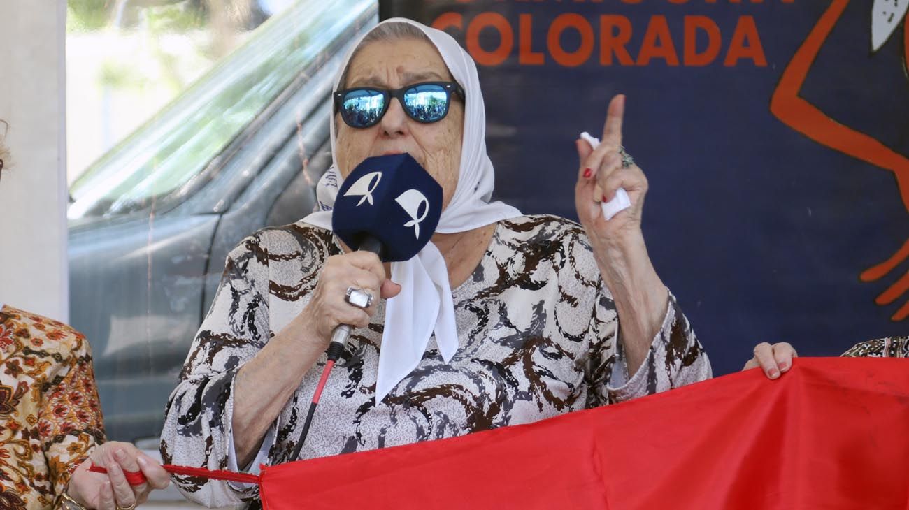 Hebe Bonafini: "Tenemos que reemplazar la carne con lentejas, quinoa y arroz"