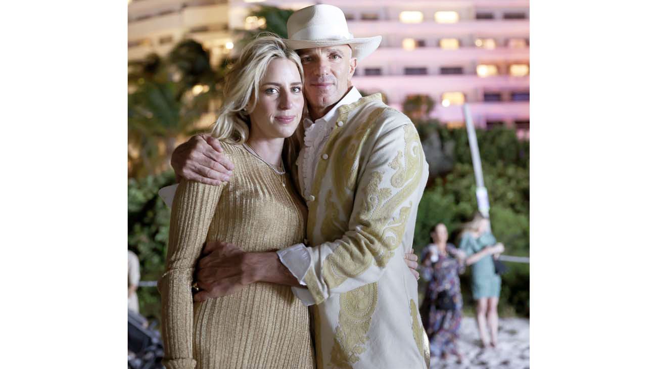 Alan Faena se casó con Grace Goldsmith en su hotel porteño