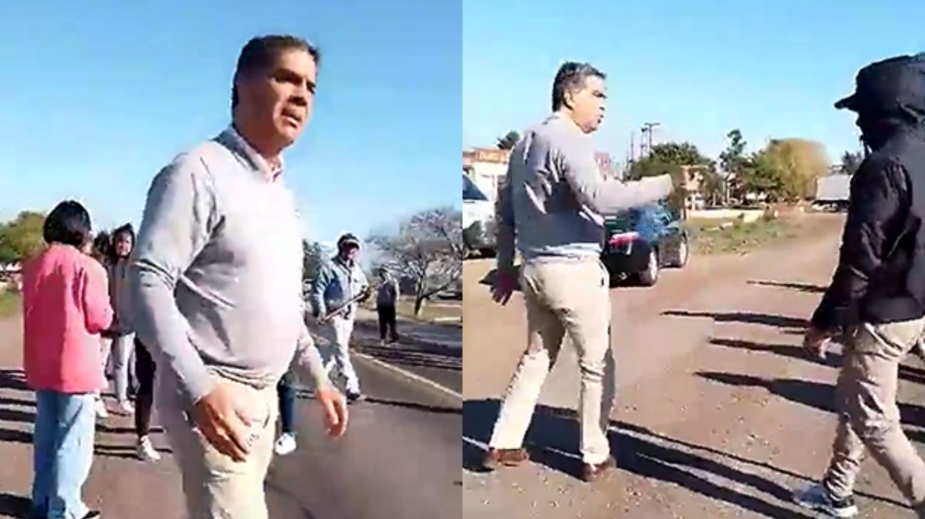 Tenso cruce entre Capitanich y un grupo piquetero por un corte de ruta: "Liberen ya"