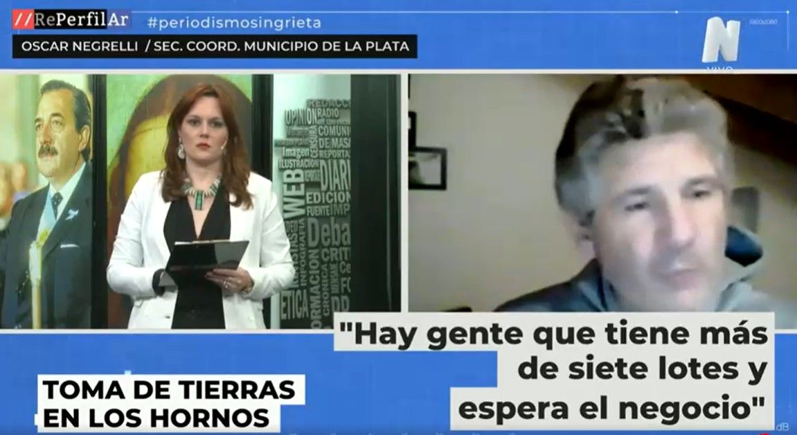 Negrelli, secretario del Municipio de La Plata: "El progresismo tonto te lleva a la delincuencia"