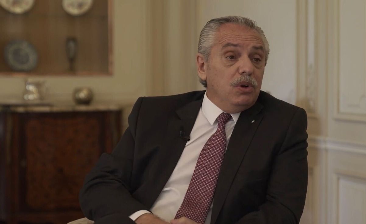 Reapareció Alberto Fernández