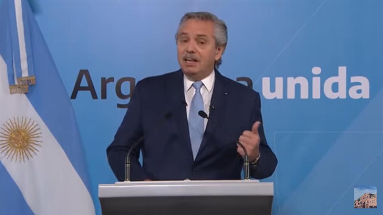 El detrás de escena del mensaje de Alberto Fernández desde Olivos