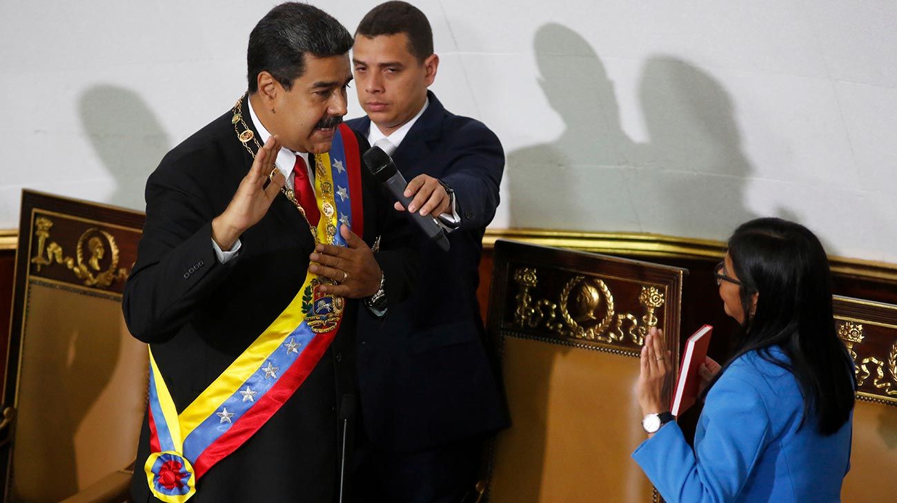 Nicolás Maduro juró como presidente reelecto ante la Asamblea Constituyente