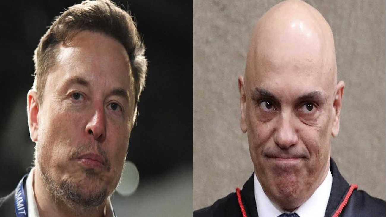 Sigue la guerra: Alexandre de Moraes le embargó a Musk cuentas de Starlink, para cobrarle multas de X