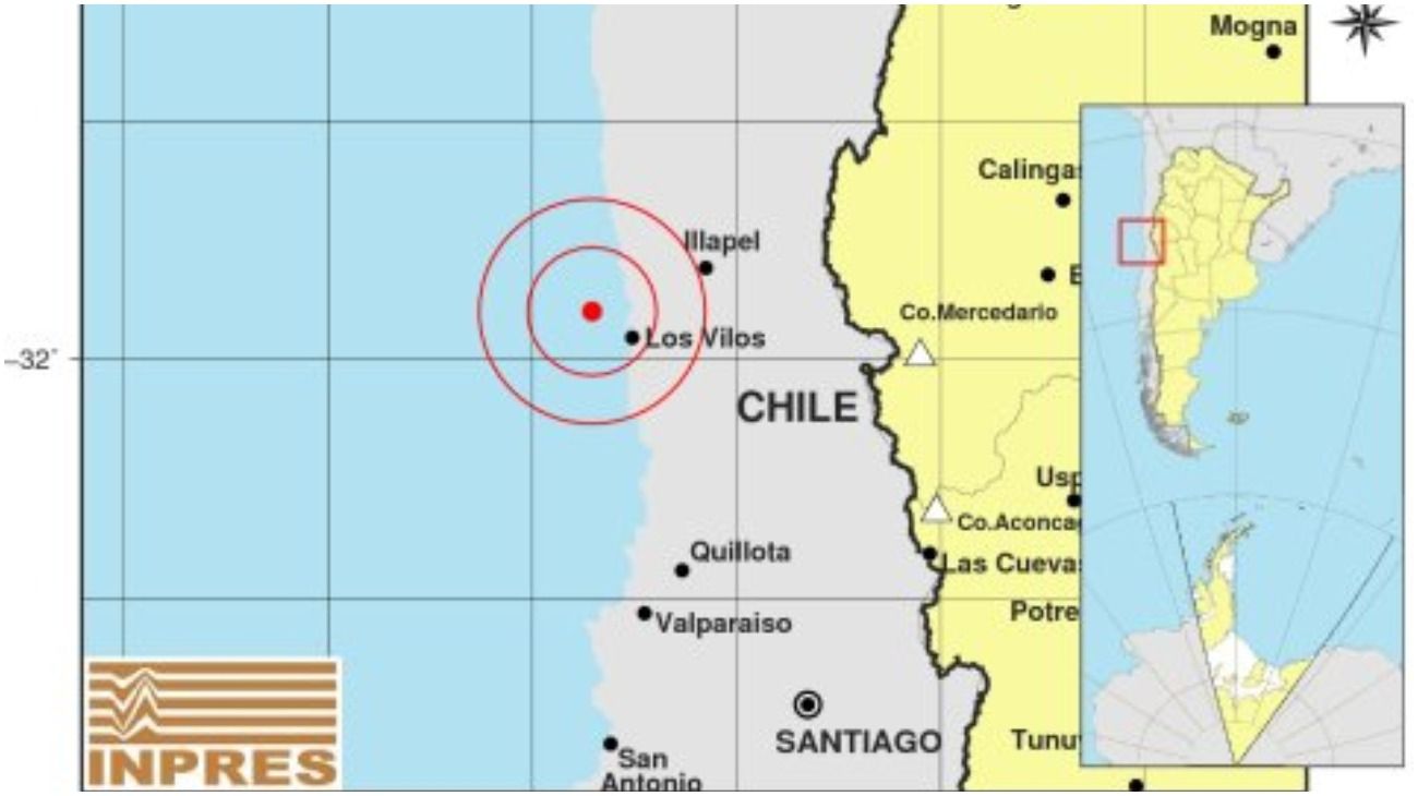 Se registraron sismos en Chile y San Juan que se sintieron en varias provincias argentinas
