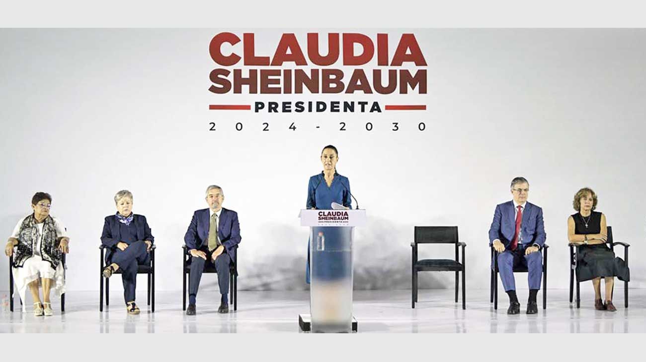 Buena recepción a los primeros nombres de Claudia Sheinbaum