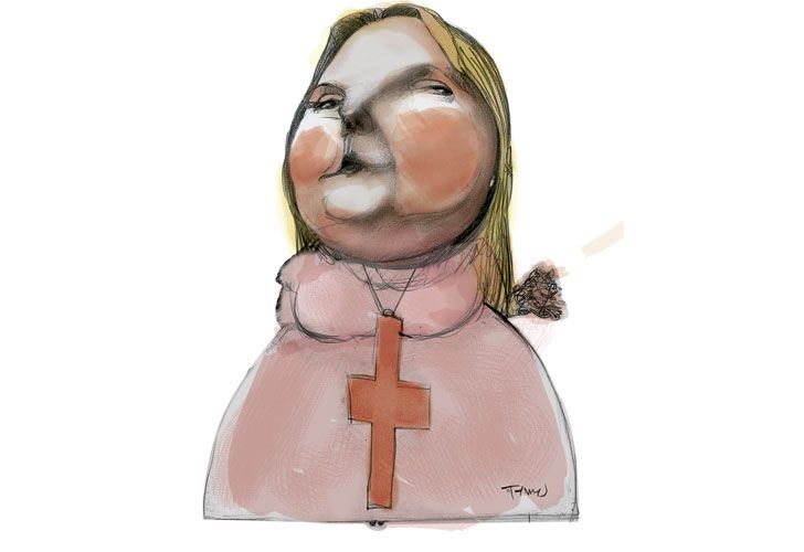 Carrió buscó datos en Paraguay sobre laderos de Aníbal F.