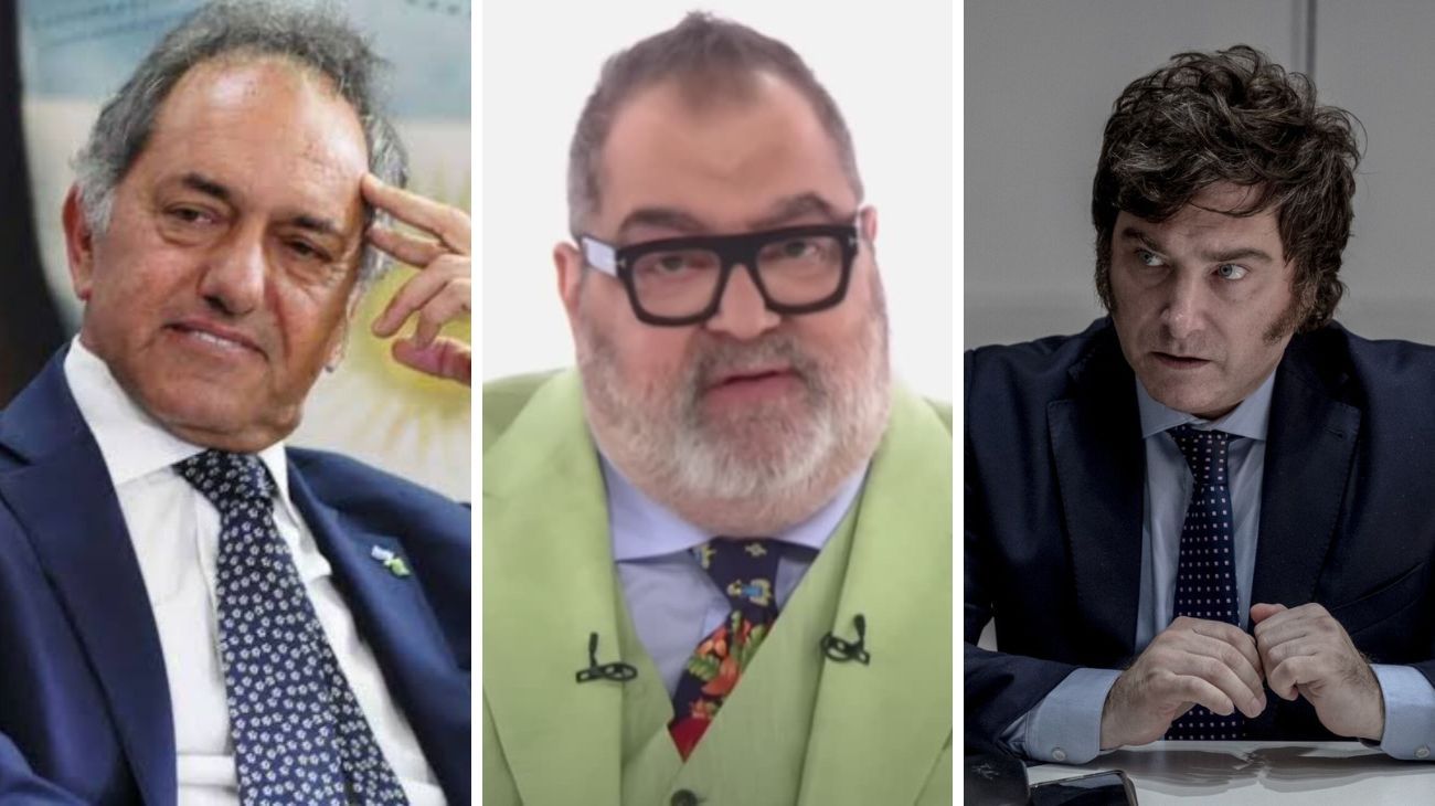 Para Lanata, Scioli es "el mejor candidato" oficialista y la dolarización de Milei "es impracticable"