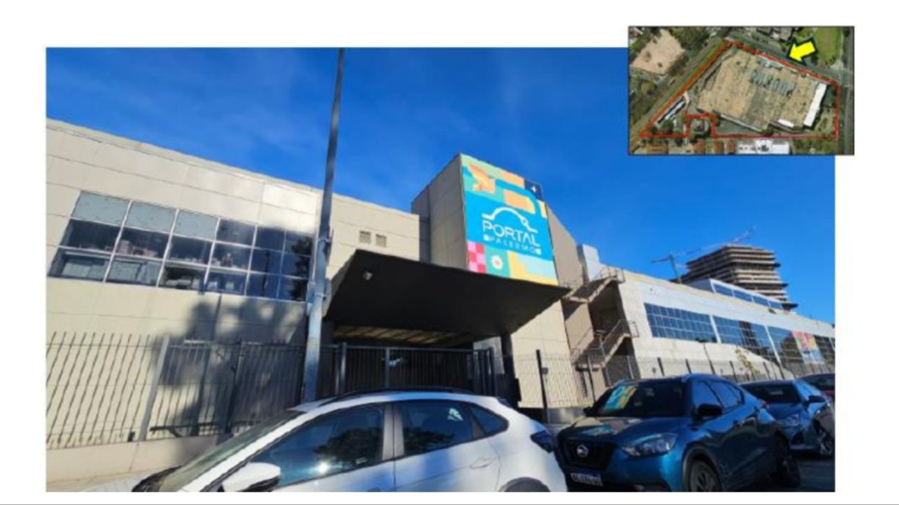 El Gobierno remata el terreno del Ejército donde se ubica shopping Portal Palermo