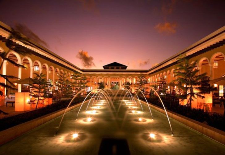 El lujoso hotel que hospeda a Oyarbide
