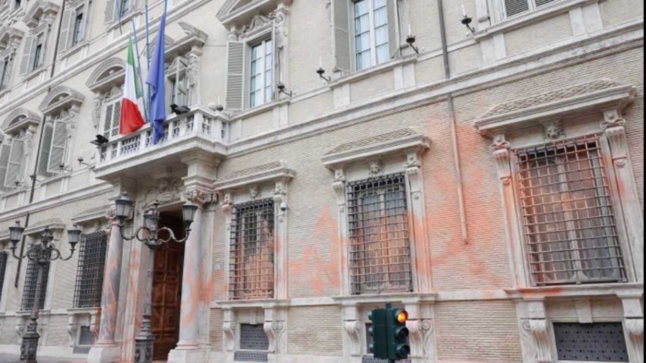 Roma: nuevo ataque de activistas climáticos
