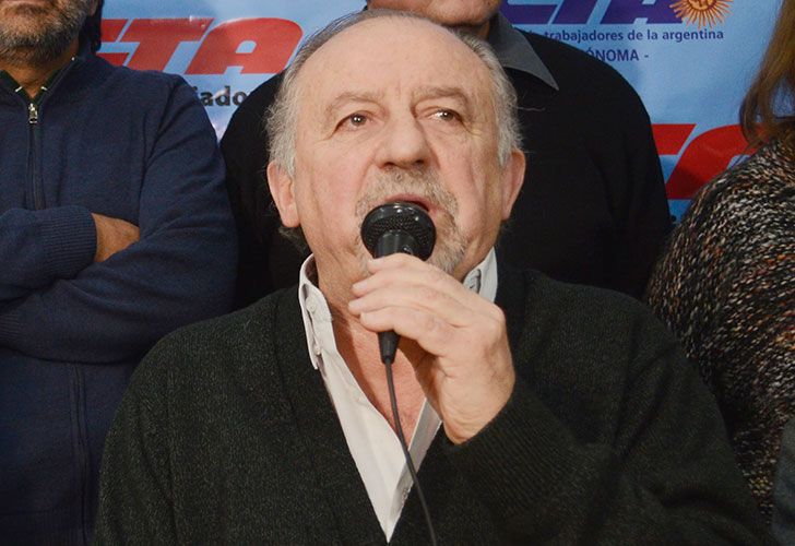 Yasky: "No voy a subir al palco, es lamentable que me usen de excusa"