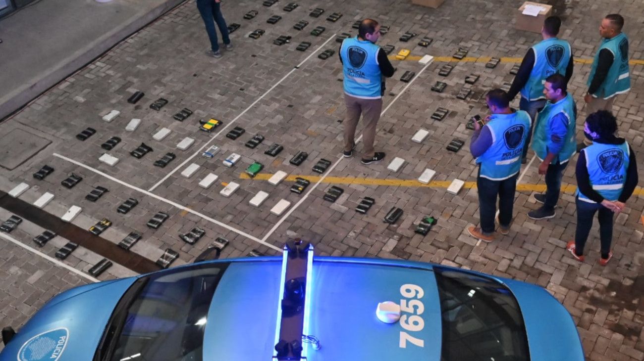 La Ciudad de Buenos Aires secuestró el cargamento de cocaína más grande de su historia