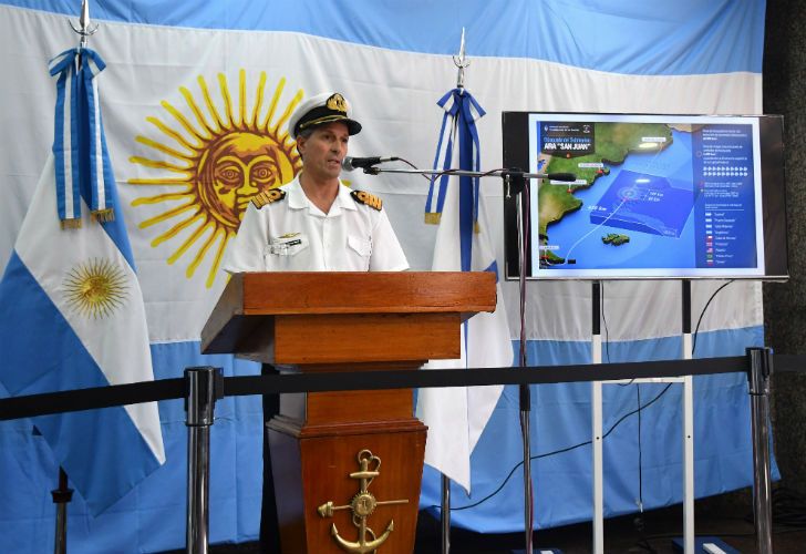 ARA San Juan: "No tenemos fecha de finalización de esta fase de búsqueda", dijo Balbi