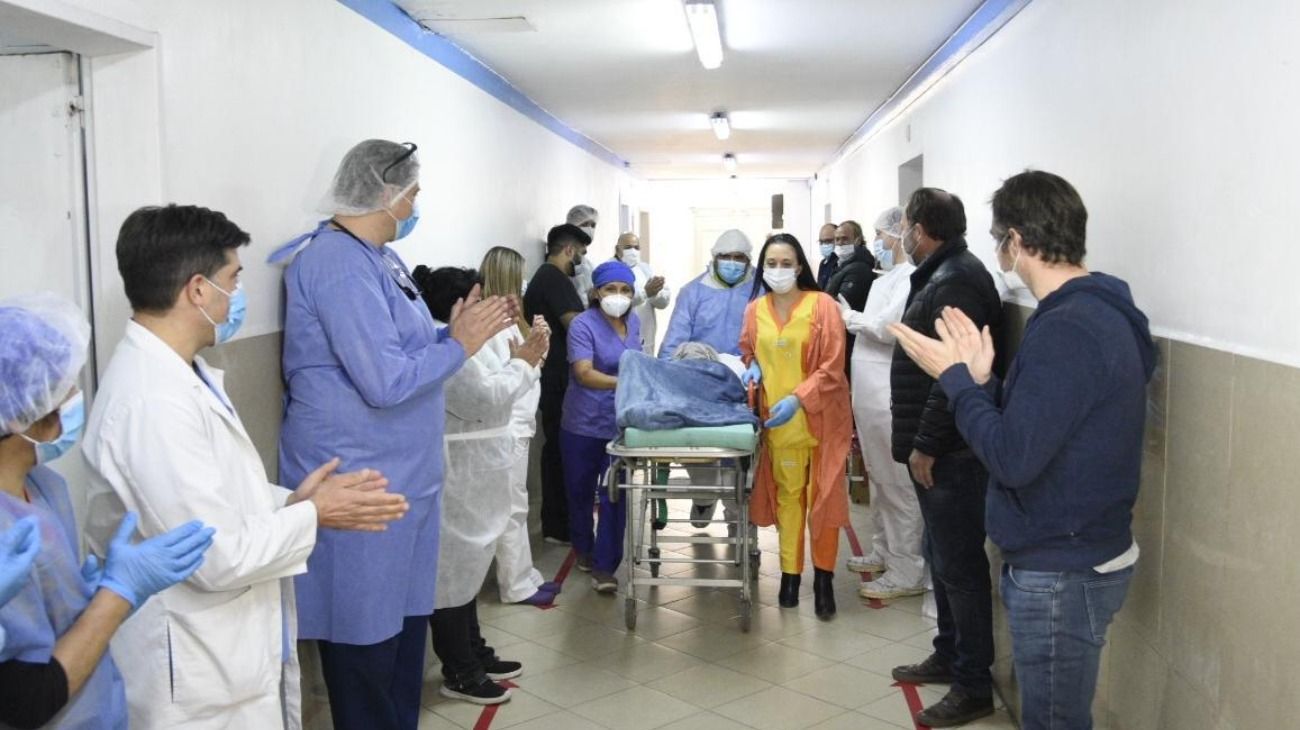 Una mujer de 97 años de Pilar logró vencer al coronavirus