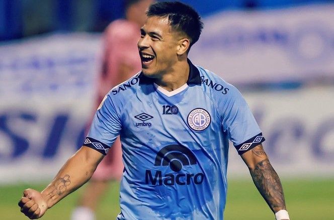 'Uvita' Fernández, el gol de Belgrano en tiempos de dudas