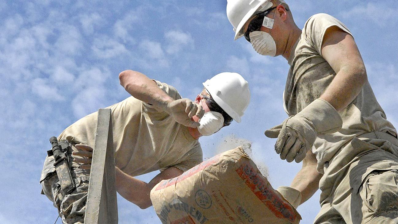 Cae a la mitad la venta de cemento con una industria de la construcción en terapia
