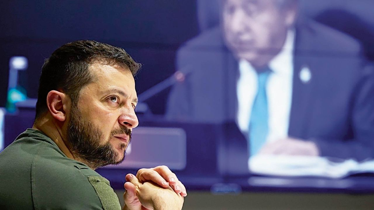 Volodímir Zelenski aseguró que “dejaría la presidencia a cambio de que Ucrania ingrese a la OTAN”