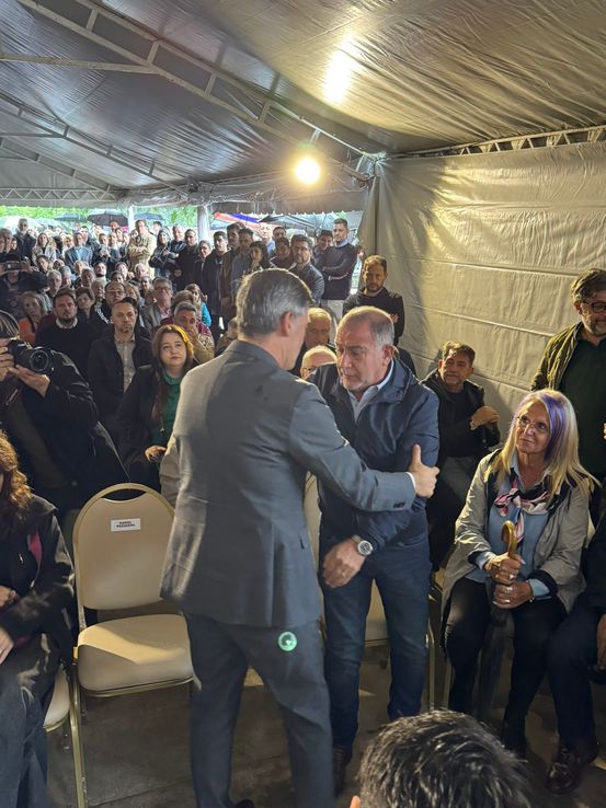 Passerini y Juez coincidieron en el acto por el 24 de Marzo en el Memorial de San Vicente
