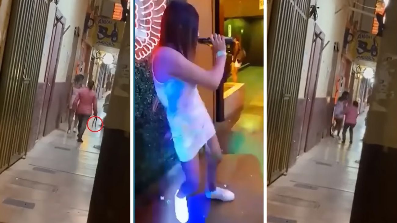 Una mujer sacó a su hija del boliche "a cinturonazos" por desobediente