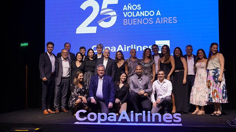 Copa Airlines celebra 25 años conectando Argentina con América y el Caribe
