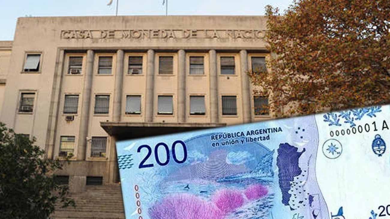 Investigan el extravío de más de 20 planchas de papel para hacer billetes de $200