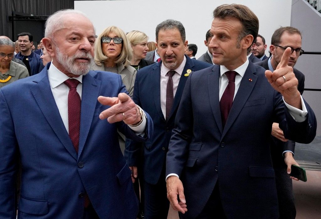 Lula da Silva y Milei participaron de una cumbre ambiental en Niza, pero no se vieron