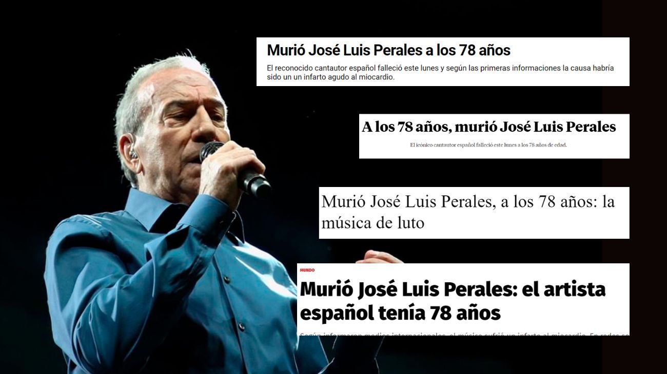 No se marchó: José Luis Perales no murió y dijo estar "más vivo que nunca"