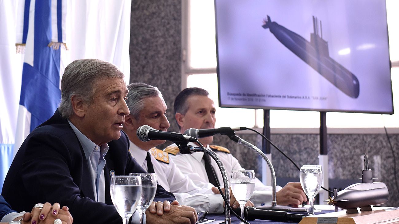 Oscar Aguad: "No tenemos medios para rescatar al ARA San Juan"