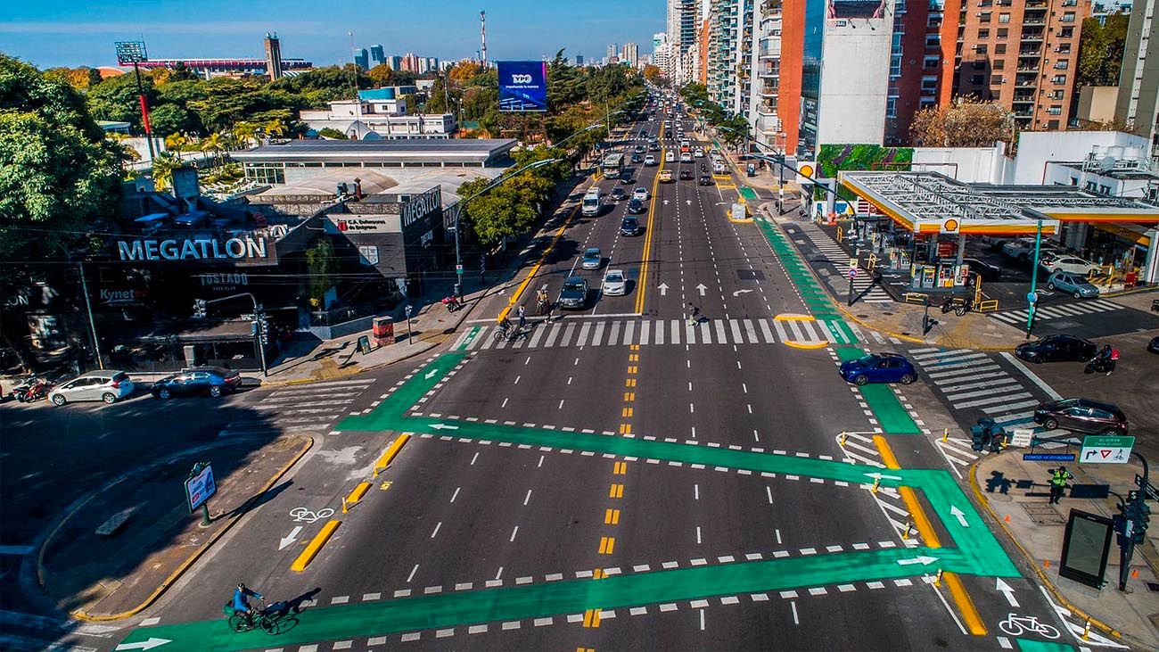 Polémica por el diseño de un tramo de la bicisenda: fue comparada con un Pac-Man
