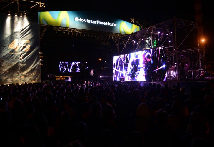 Babasónicos presentó su versión BBS Tecno en Córdoba en el Movistar Free Music