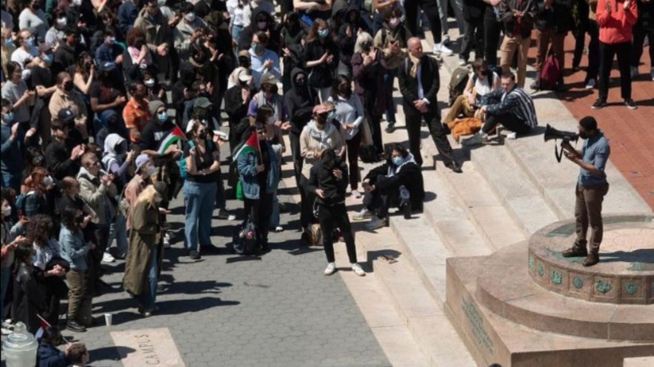 Decenas de detenidos en los acampes propalestinos en las universidades de EE.UU.