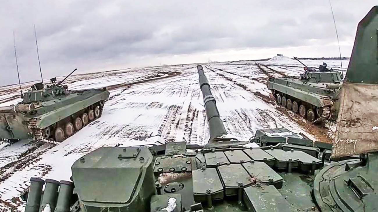 Invasión de Rusia a Ucrania: así llegaban los tanques a Donetsk