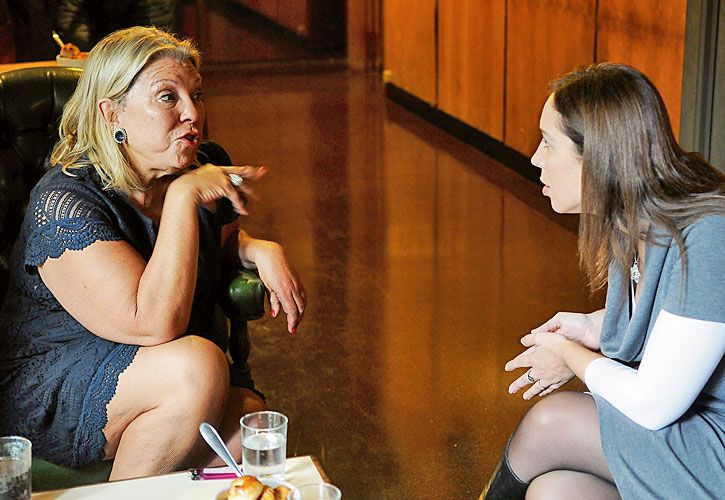 Vidal no quiere que Carrió compita en la provincia de Buenos Aires