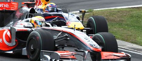 Victoria de Hamilton en Hungría en F1
