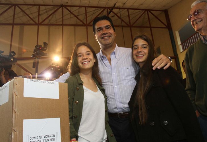 Capitanich espera "tranquilo" otro triunfo electoral para seguir al frente