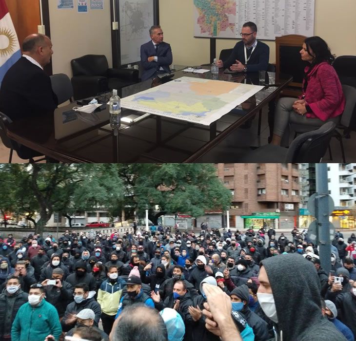Advierten a los gremios con fuertes sanciones si violan la cuarentena
